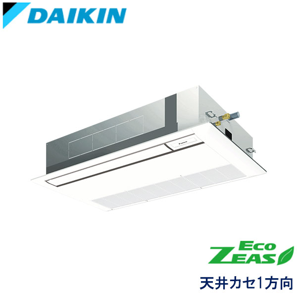SZRK40BJNT　ダイキン　ECO ZEAS　業務用エアコン　天井カセット形1方向 シングル　1.5馬力　三相200V　ワイヤレスリモコン　標準パネル