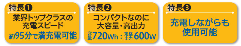 ポータブル電源 充電・蓄電 VOLTANK ML720i | 業務用エアコン専門店